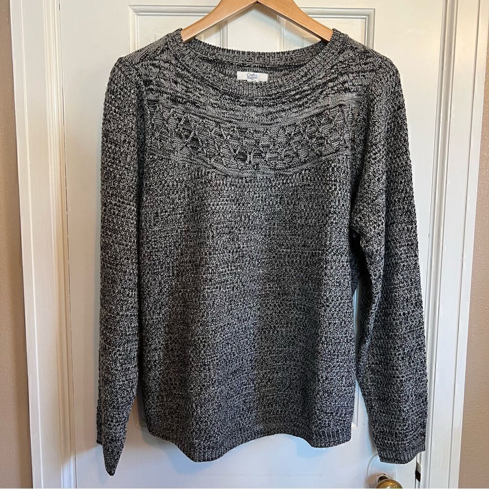 Grey Croft & Barrow sweater